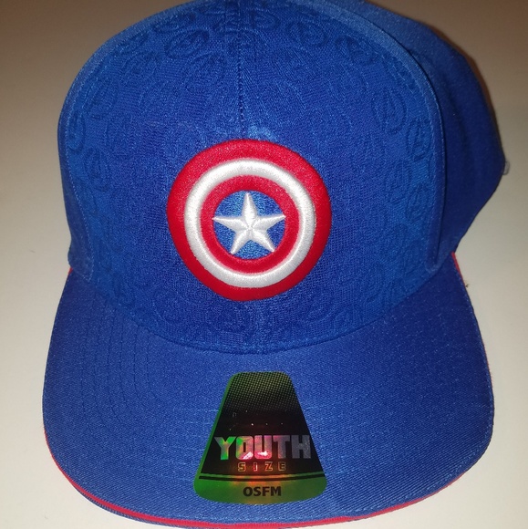 Marvel Other - Captain America boys snapback hat